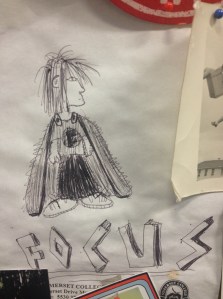 Portrait of super hero Focus, by reader, William, 13